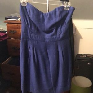 Royal blue dress